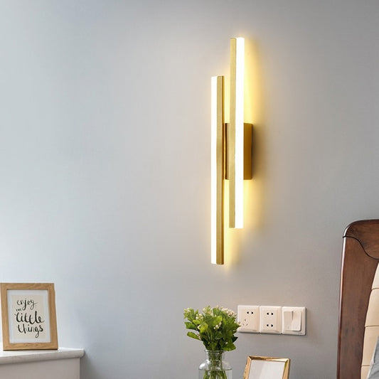 L�mpara de pared LED n�rdica sin cableado
