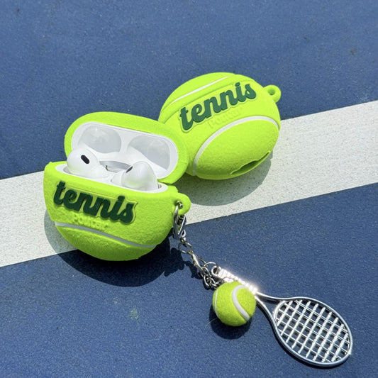Funda de silicona AirPods de dise�o Flokado Tennis