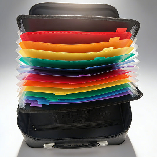 Bolsa de almacenamiento de documentos impermeable y ign�fuga