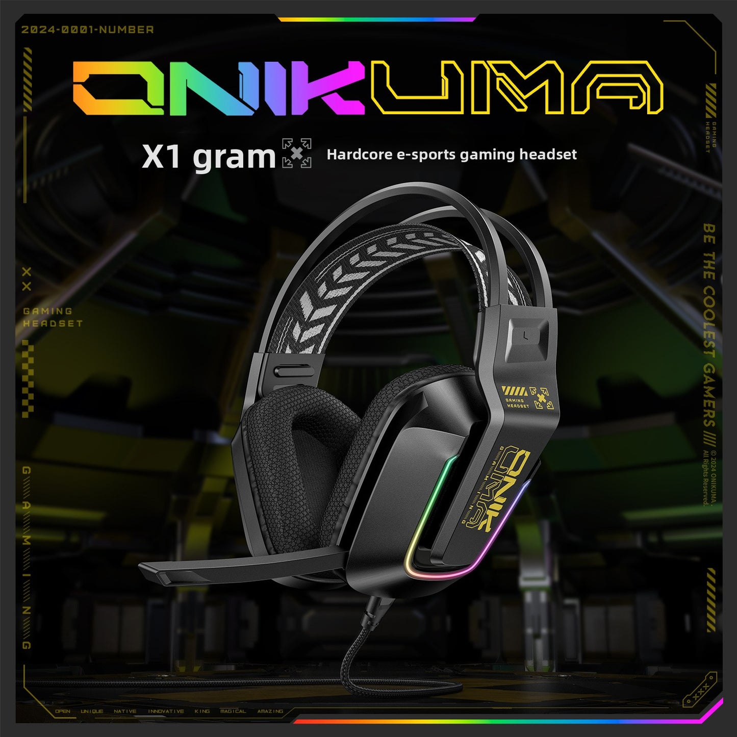 Auriculares gaming con cable ONIKUMA X13