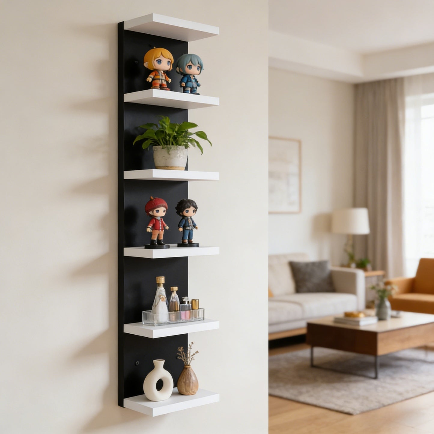 Estanter�a de almacenamiento de pared de varias capas
