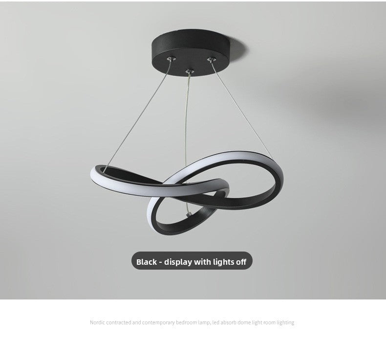 Luz LED moderna ajustable para colgar