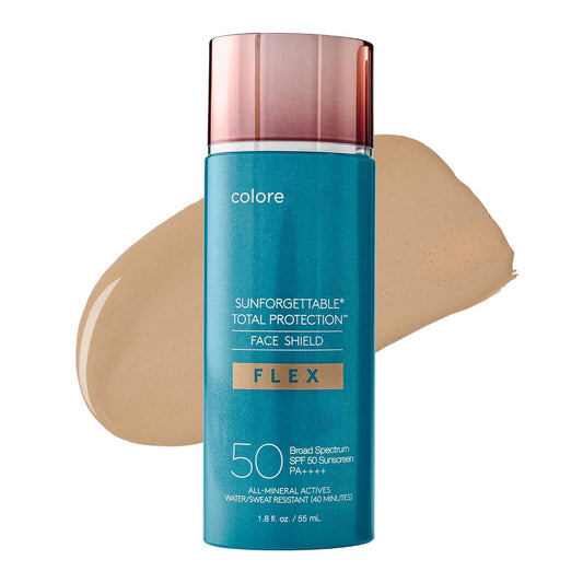 Crema solar mineral con color y protecci�n SPF