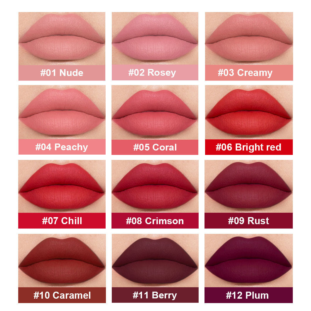 Set de brillo de labios mate en tr�o