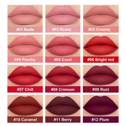Set de brillo de labios mate en tr�o