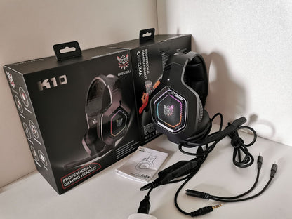 Auriculares gaming RGB ONIKUMA K10