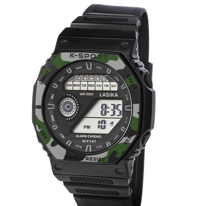 Reloj deportivo multifuncional impermeable