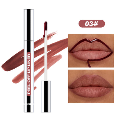 Delineador de labios mate peel-off