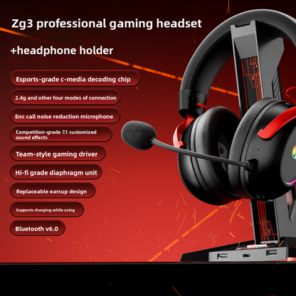 Casco de juegos Zg3 E-Sports