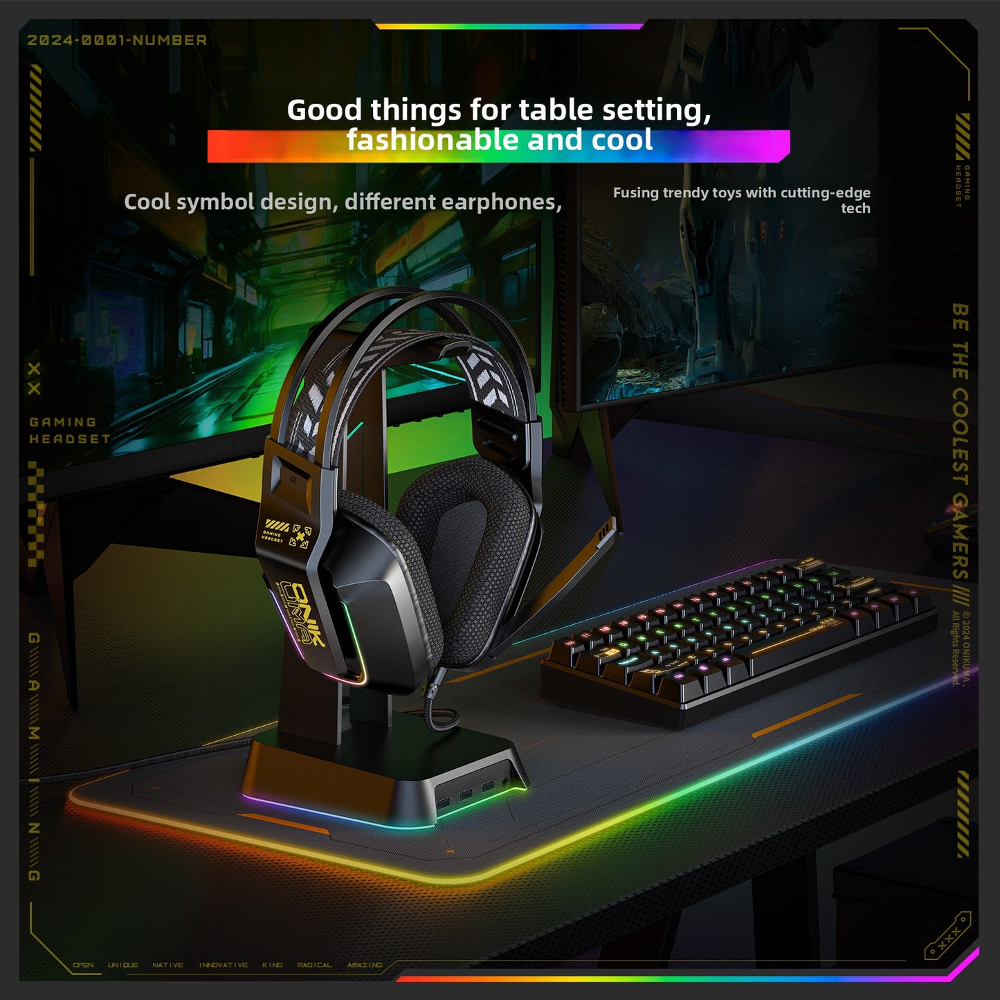 Auriculares gaming con cable ONIKUMA X13