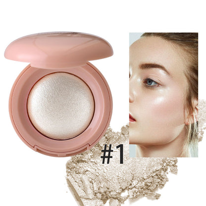 Polvo iluminador de pur� de patata para maquillaje facial