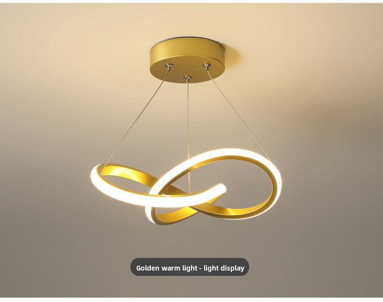 Luz LED moderna ajustable para colgar