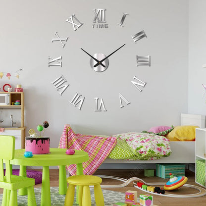Movimiento silencioso de reloj de pared acr�lico escandinavo