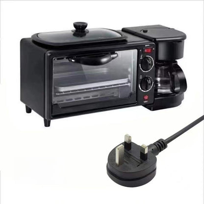 Horno tostador multifunci�n para desayuno con cafetera