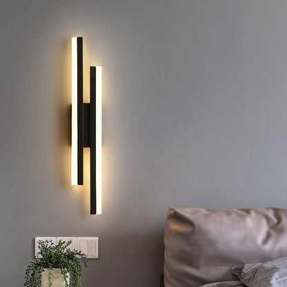 L�mpara de pared LED n�rdica sin cableado