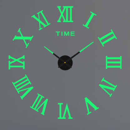 Movimiento silencioso de reloj de pared acr�lico escandinavo