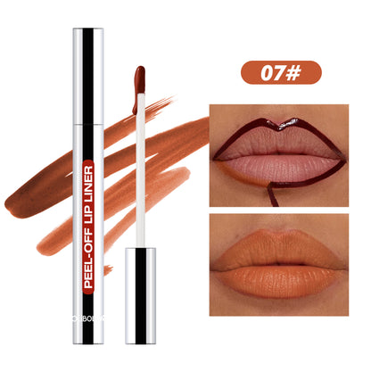Delineador de labios mate peel-off