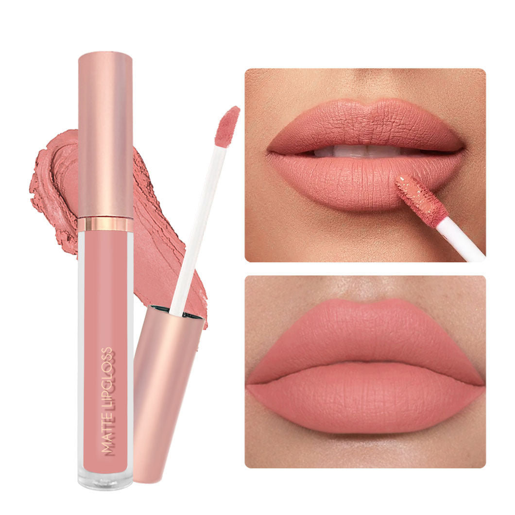 Set de brillo de labios mate en tr�o