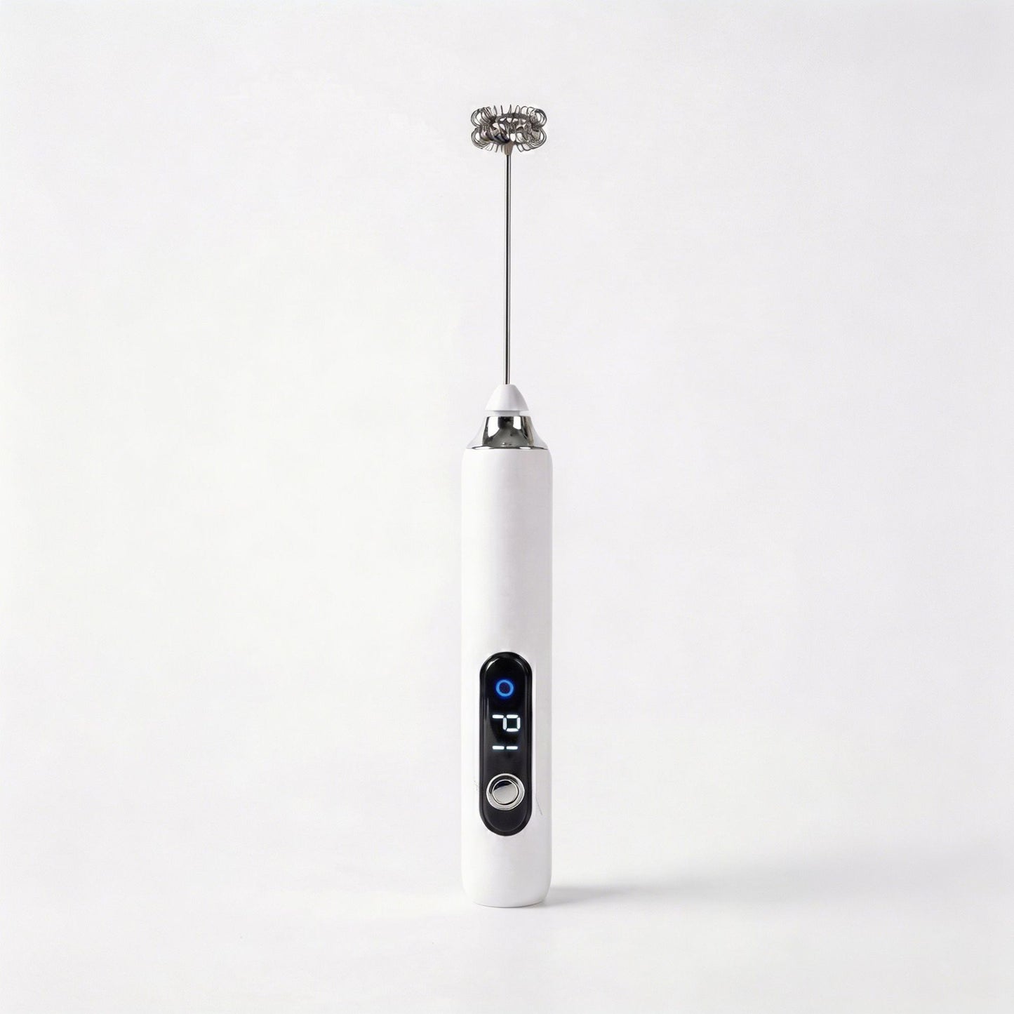 Espumante de leche port�til con pantalla digital
