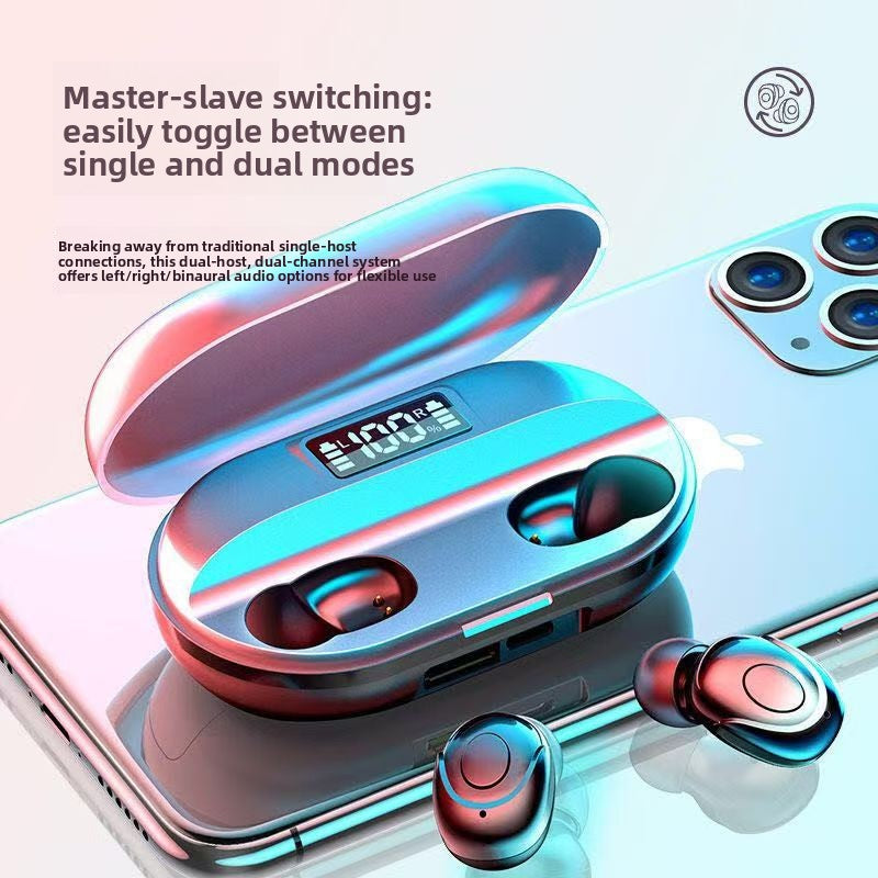 Auriculares Bluetooth inal�mbricos T2 con pantalla