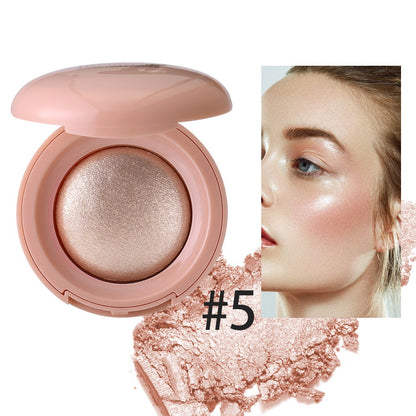 Polvo iluminador de pur� de patata para maquillaje facial