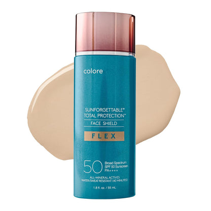 Crema solar mineral con color y protecci�n SPF