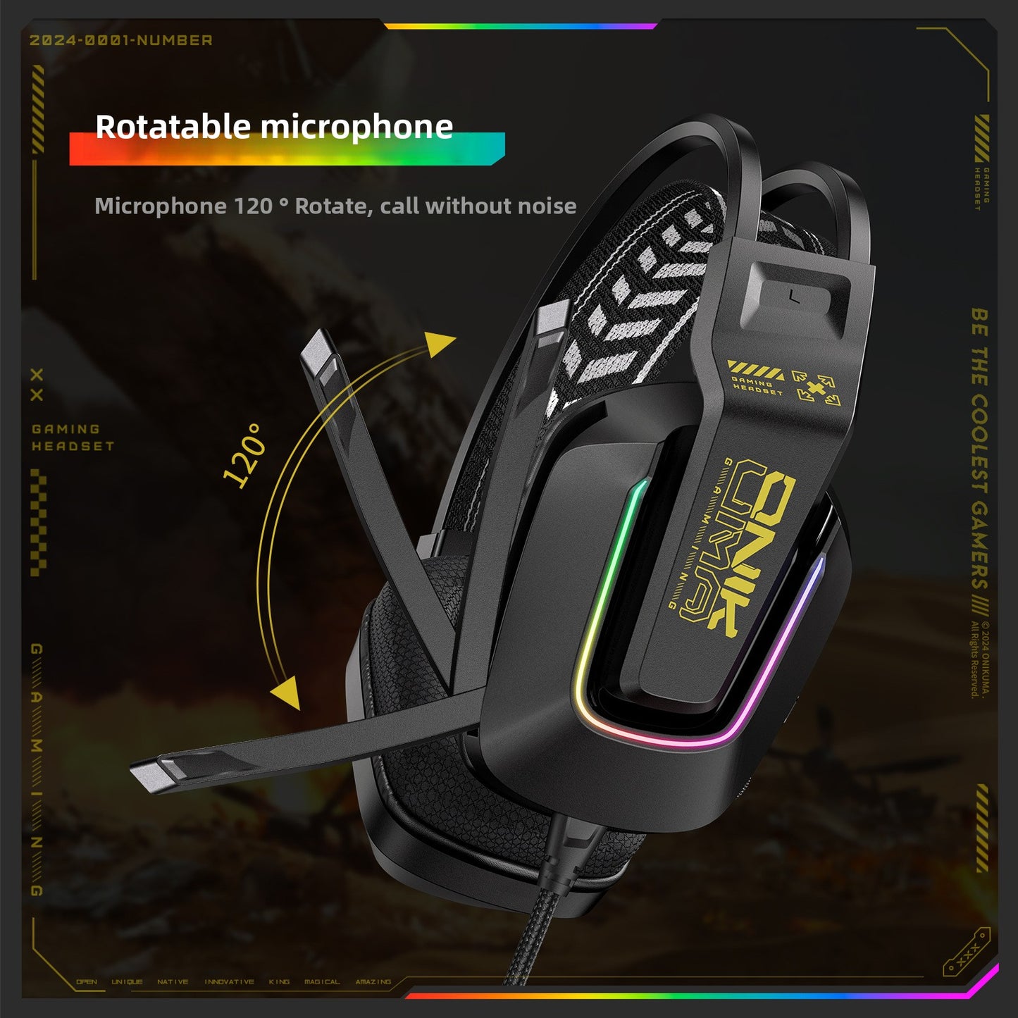 Auriculares gaming con cable ONIKUMA X13