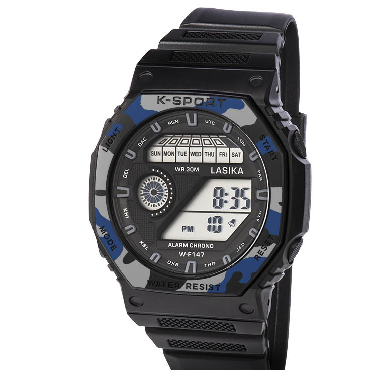 Reloj deportivo multifuncional impermeable