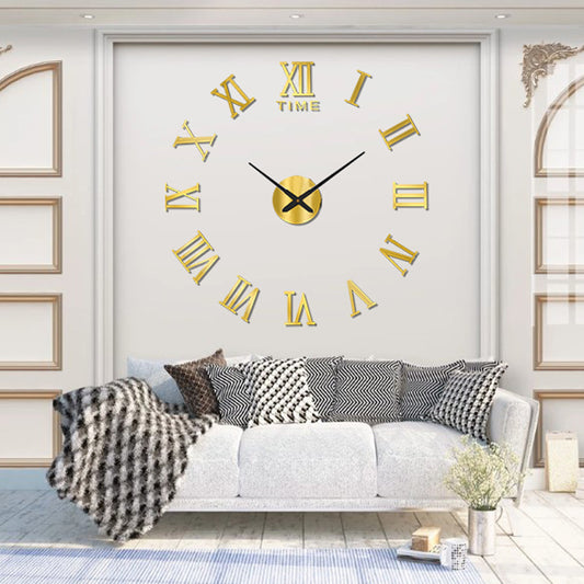 Movimiento silencioso de reloj de pared acr�lico escandinavo