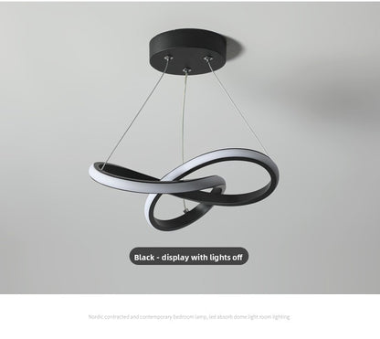 Luz LED moderna ajustable para colgar