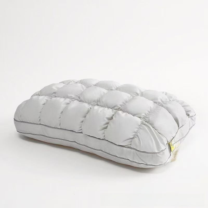 Almohada con forma de nube, n�cleo esponjoso de alta resistencia para uso dom�stico, almohada de soporte cervical