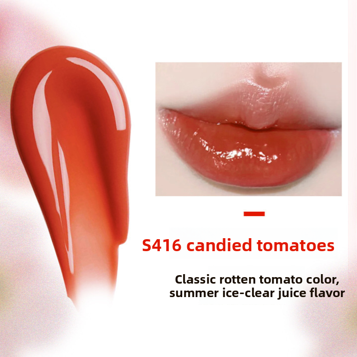 Brillo de labios s�lido con acabado espejo
