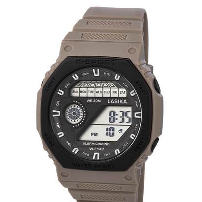 Reloj deportivo multifuncional impermeable