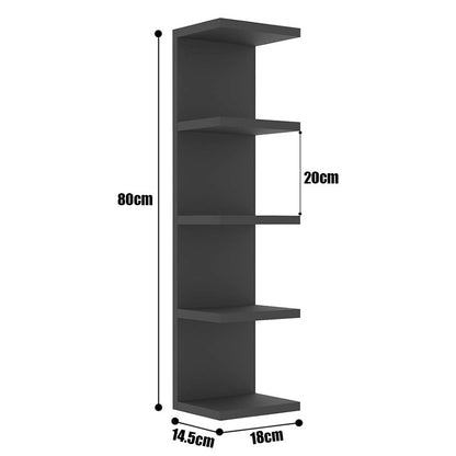 Estanter�a de almacenamiento de pared de varias capas