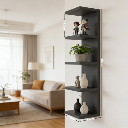 Estanter�a de almacenamiento de pared de varias capas