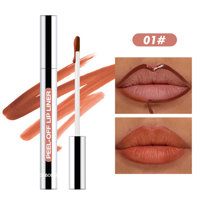 Delineador de labios mate peel-off