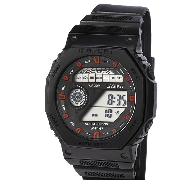 Reloj deportivo multifuncional impermeable