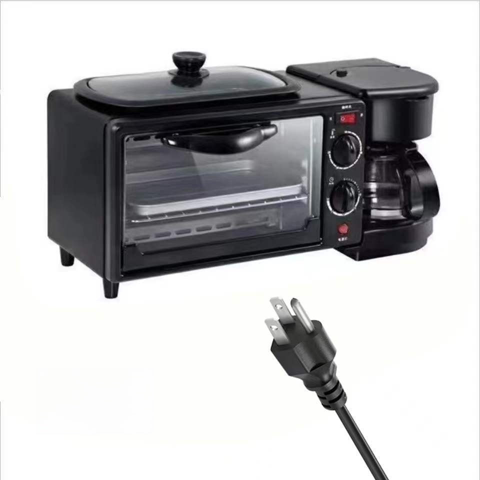 Horno tostador multifunci�n para desayuno con cafetera