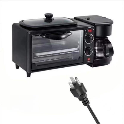 Horno tostador multifunci�n para desayuno con cafetera