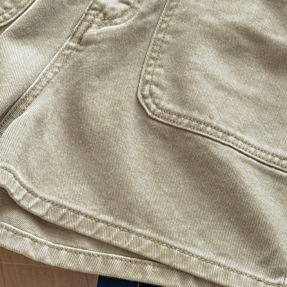 Pantalones cortos vaqueros de tiro alto para mujer
