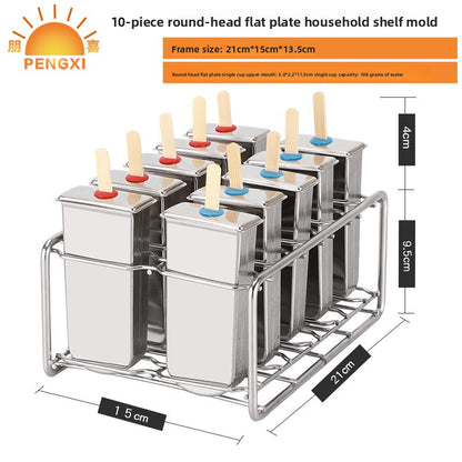 Fabricaci�n de helados de palo de paleta, cubitos de hielo y moldes de hielo