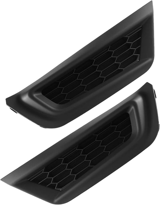 Cubierta de luz antiniebla delantera para Honda CR-V LX 2017 2018 2019, rejilla de luz antiniebla para parachoques de repuesto 71153-TLA-A01 71153TLAA01, izquierda y derecha, 2 unidades