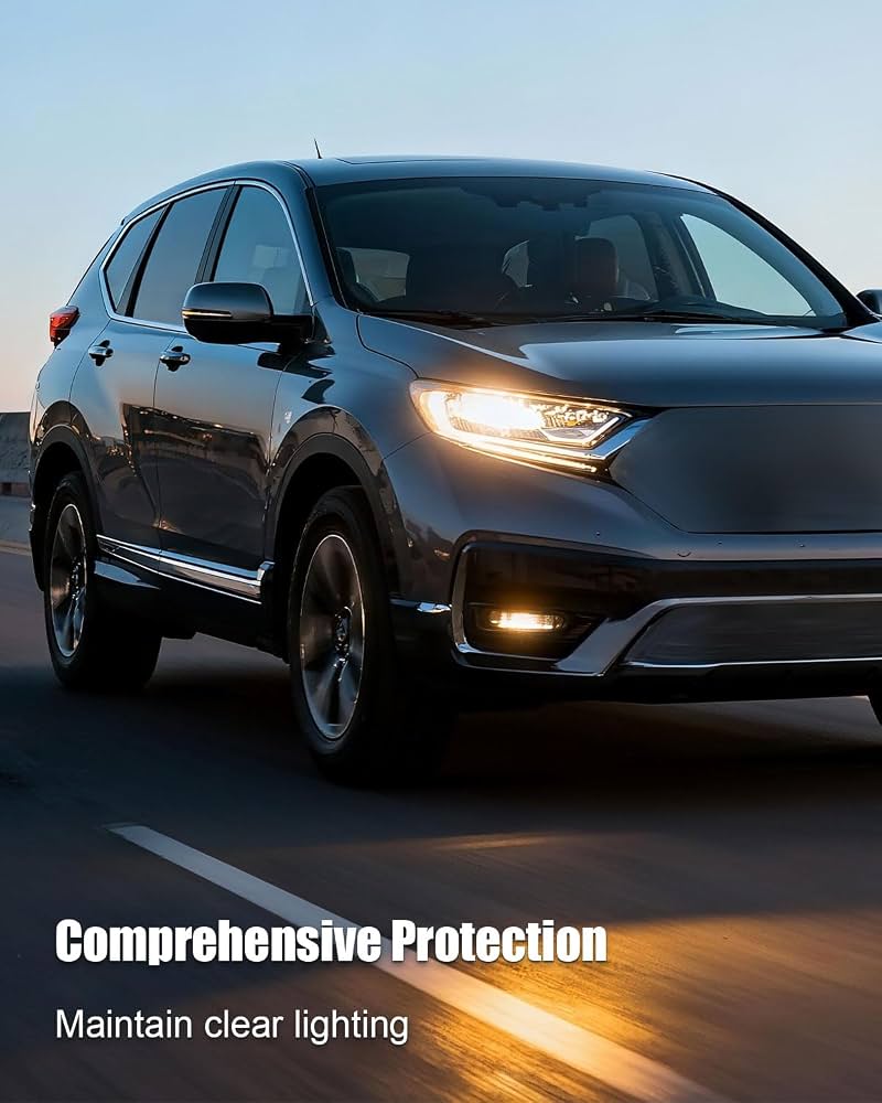 Cubierta de luz antiniebla delantera para Honda CR-V LX 2017 2018 2019, rejilla de luz antiniebla para parachoques de repuesto 71153-TLA-A01 71153TLAA01, izquierda y derecha, 2 unidades