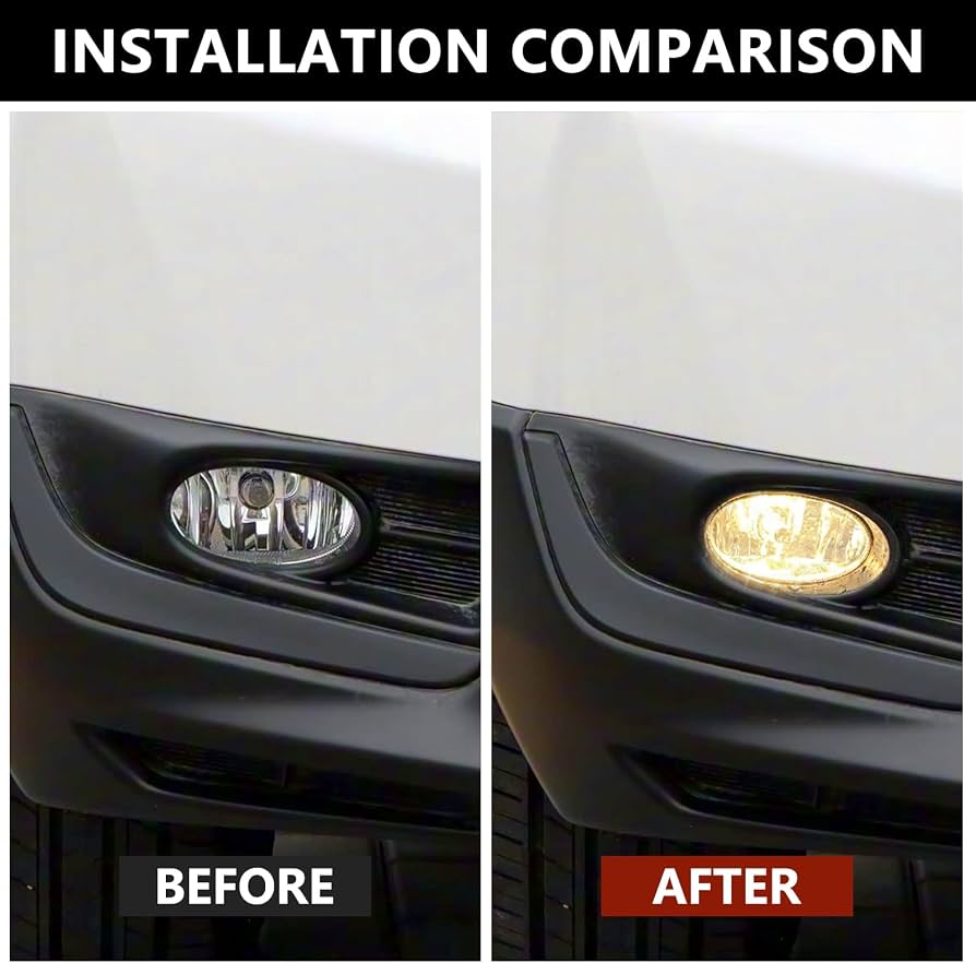 Luces antiniebla para CRV 2017-2019 HO2593141 HO2592141 33951SLE305 33950TLAA21 Ajuste perfecto, impermeable, fabricación elaborada, larga vida útil, enchufar y usar