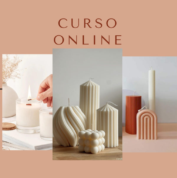 Curso / elaboración de velas artesanales