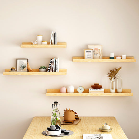 Estanter�a de pared de madera maciza n�rdica