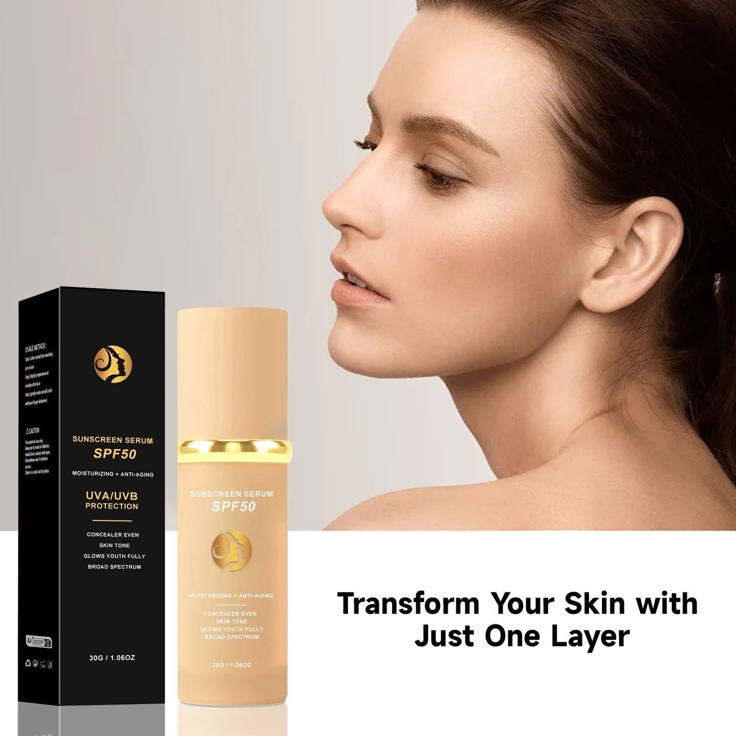 Base l�quida cambiante de color 4 en 1