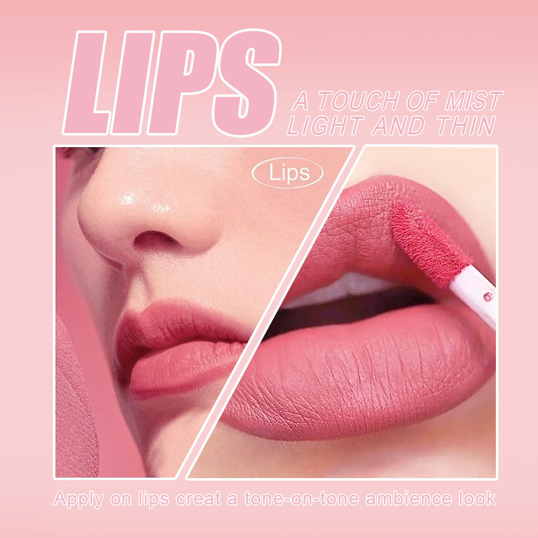 Set de brillo de labios mate en tr�o
