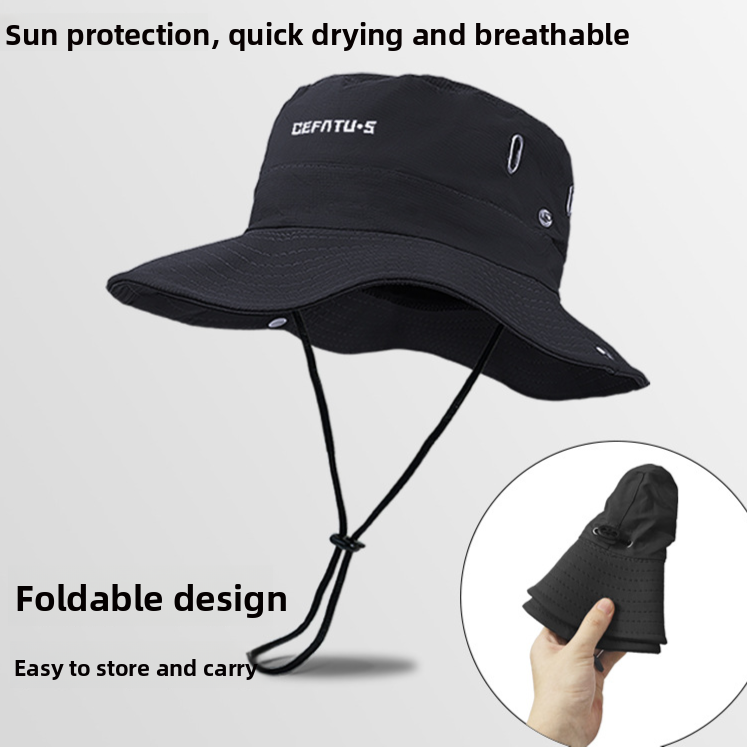 Gorro de protecci�n solar exterior ajustable