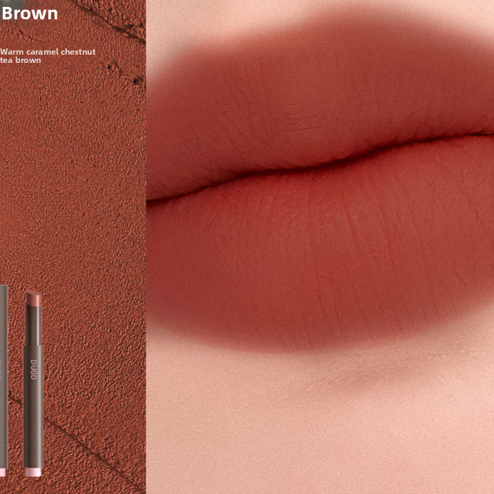 Brillo de labios s�lido con acabado espejo